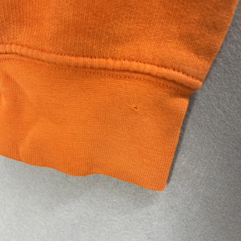 Vintage Nike Tie Dye Crewneck Pullover Sweatshirt Large Color Block Green Orange